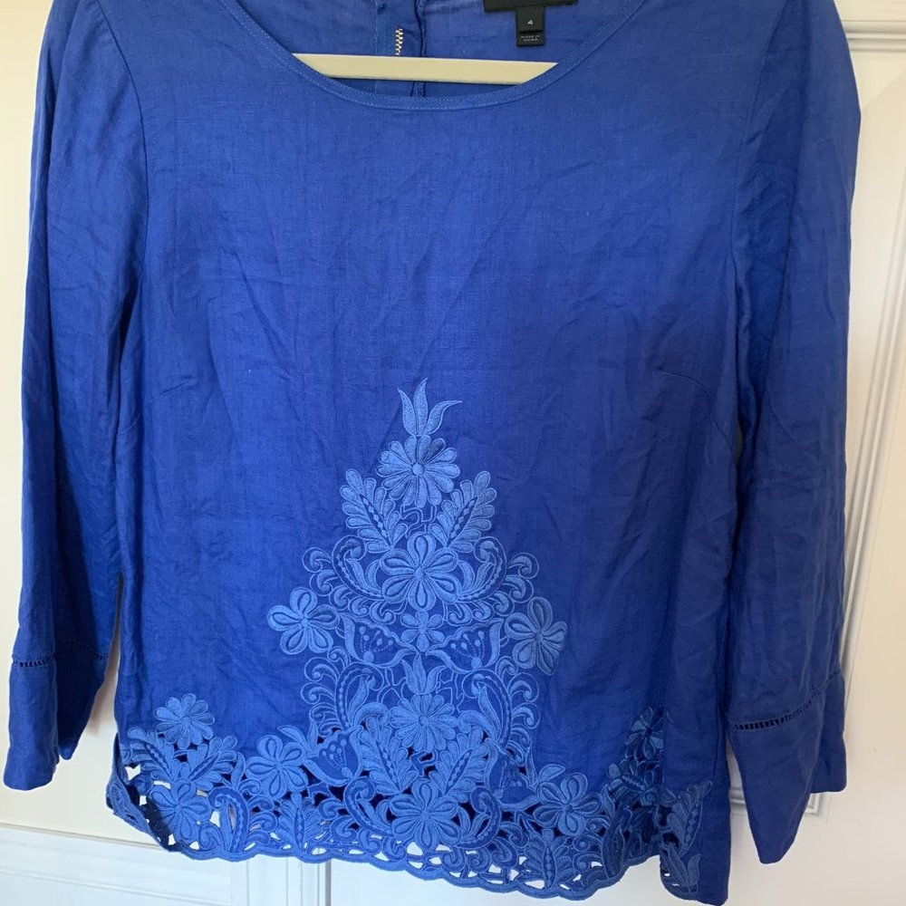 Lace Embroidery Blouse